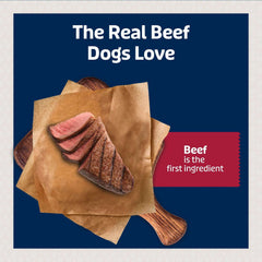 Blue Buffalo Jumbo Bits Beef Recipe, Soft & Chewy Natural Dog Treats, 11 oz. Bag
