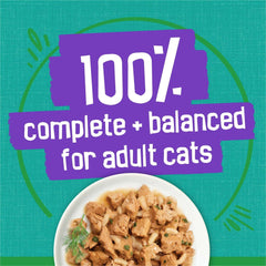 (24 pack) Purina Friskies Indoor, Saucy Seafood Bake, Wet Cat Food, 5.5 oz Can