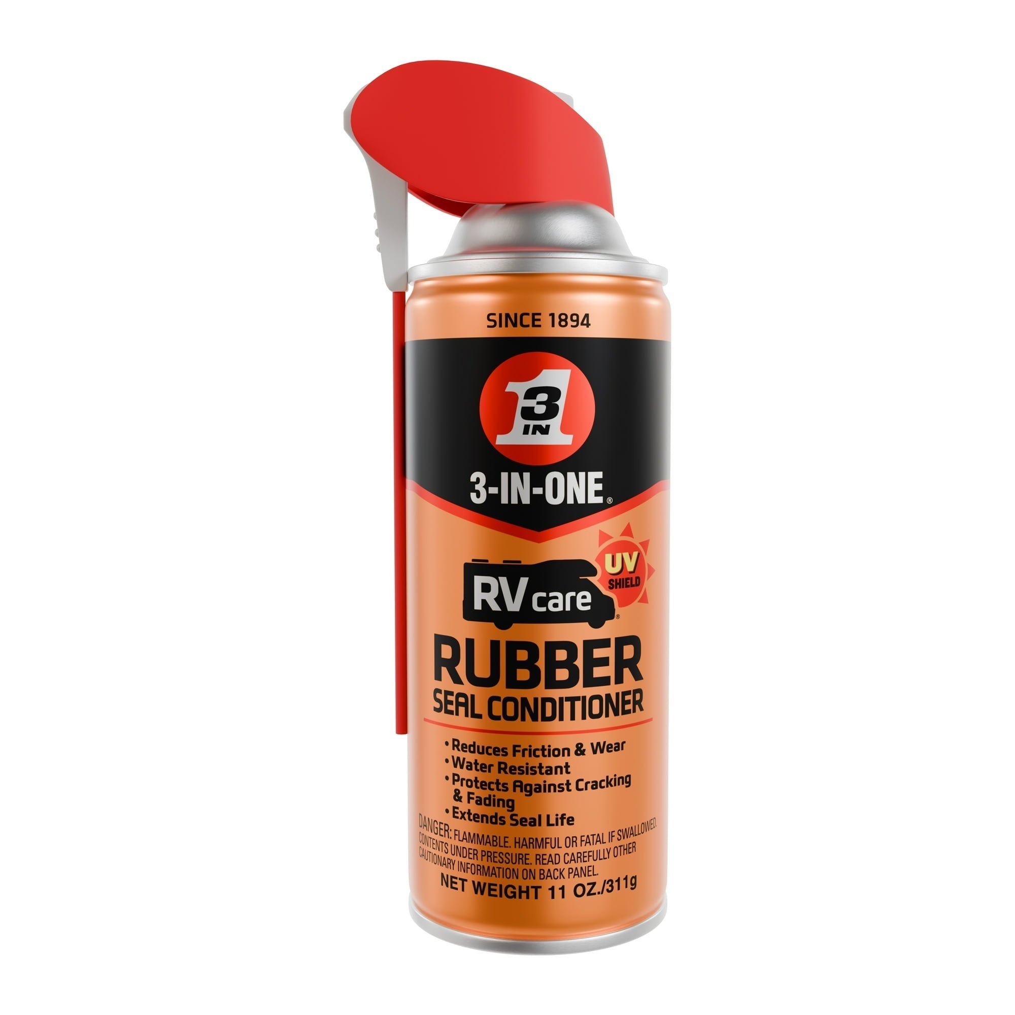 3-IN-ONE RVcare Slide-Out Silicone Lubricant Spray, 11 oz Can