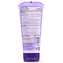 Acne control cleanser tube back panel with drug facts and directions text