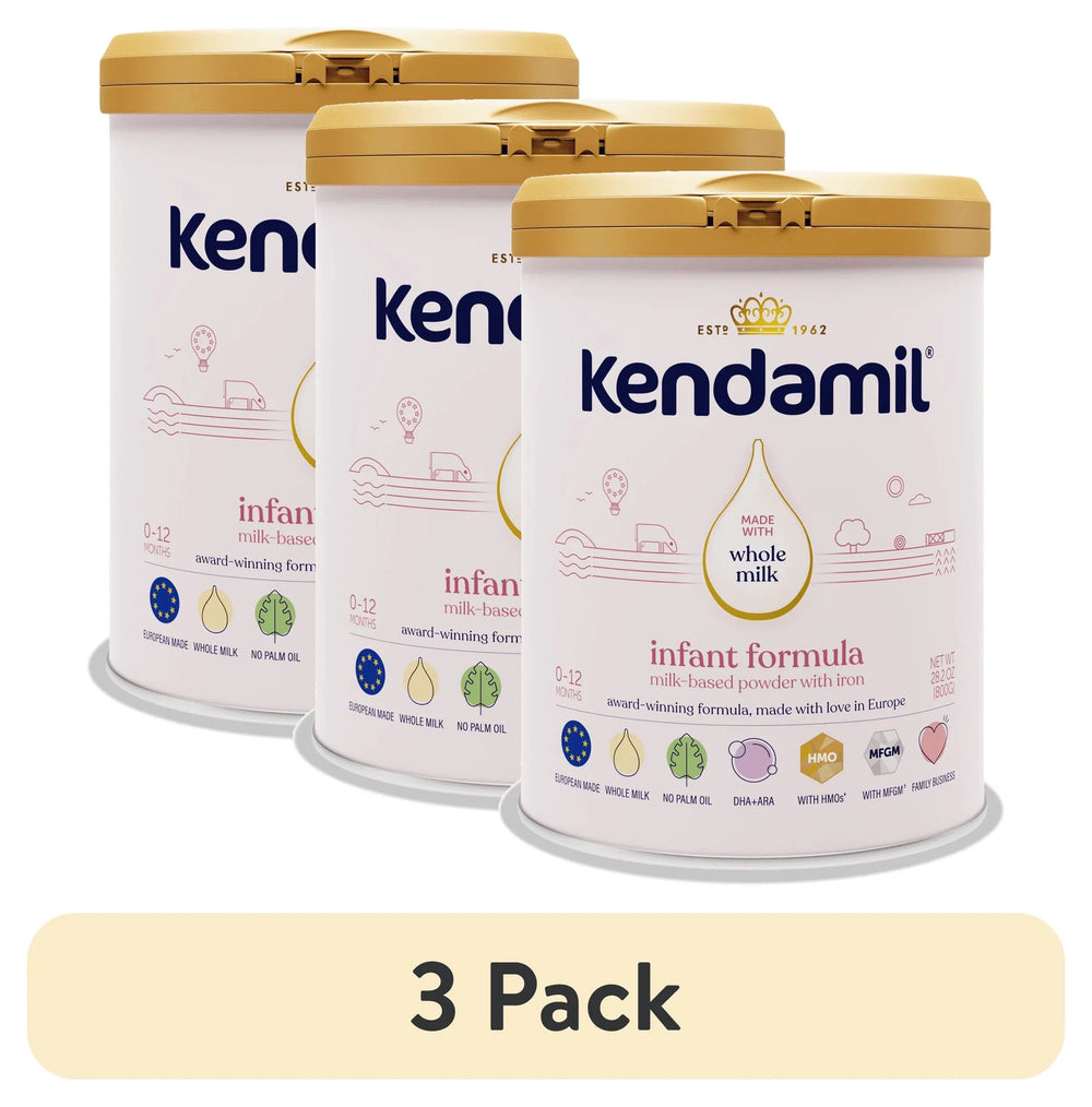 Kendamil European Whole Milk Classic Infant Formula Powder with HMOs, Prebiotics & DHA, 28.2 oz - USA MEGA SHOP