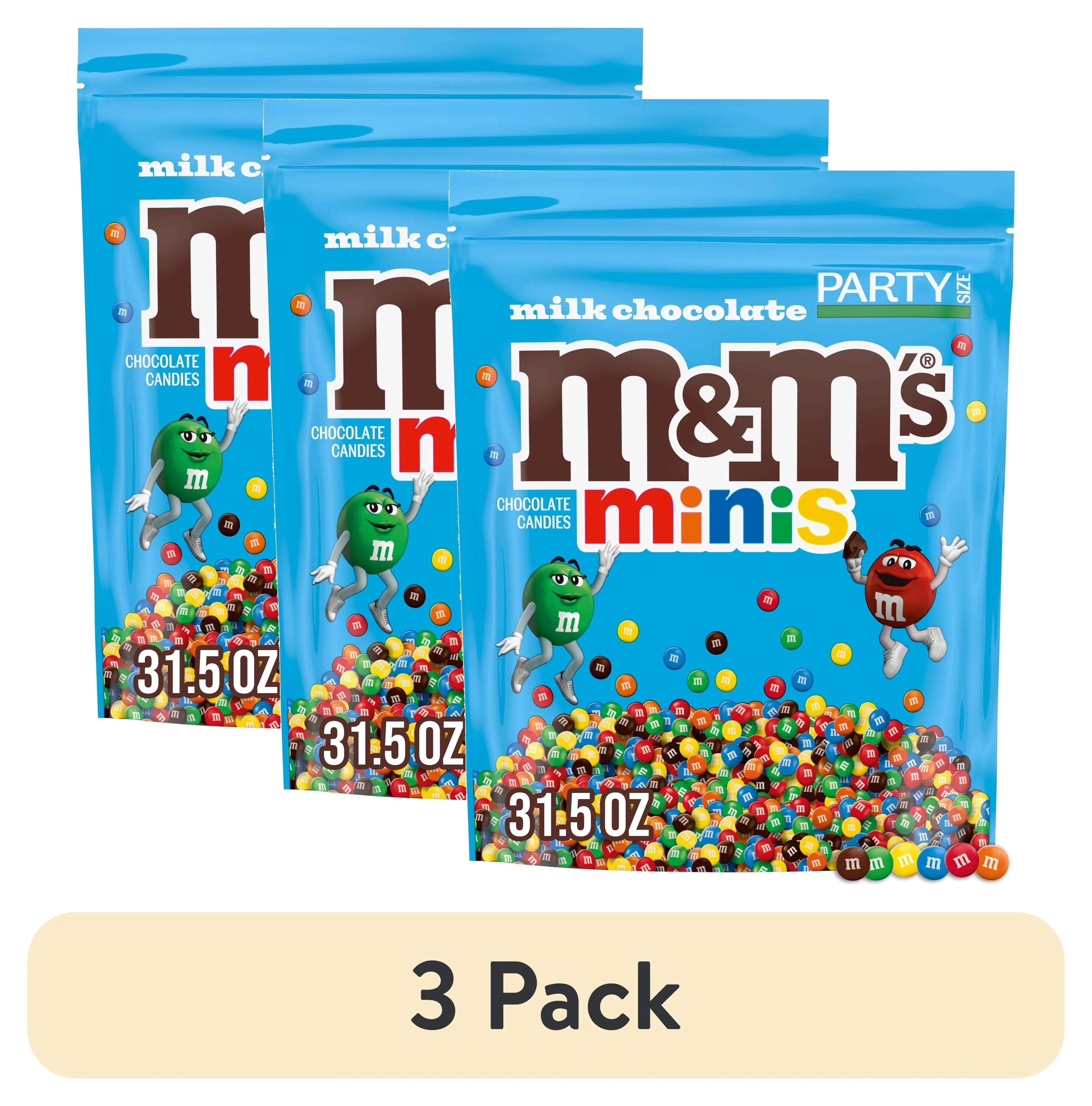 M&M's Minis Milk Chocolate Candy - 1.77 oz Mega Tube (Packaging May Vary)
