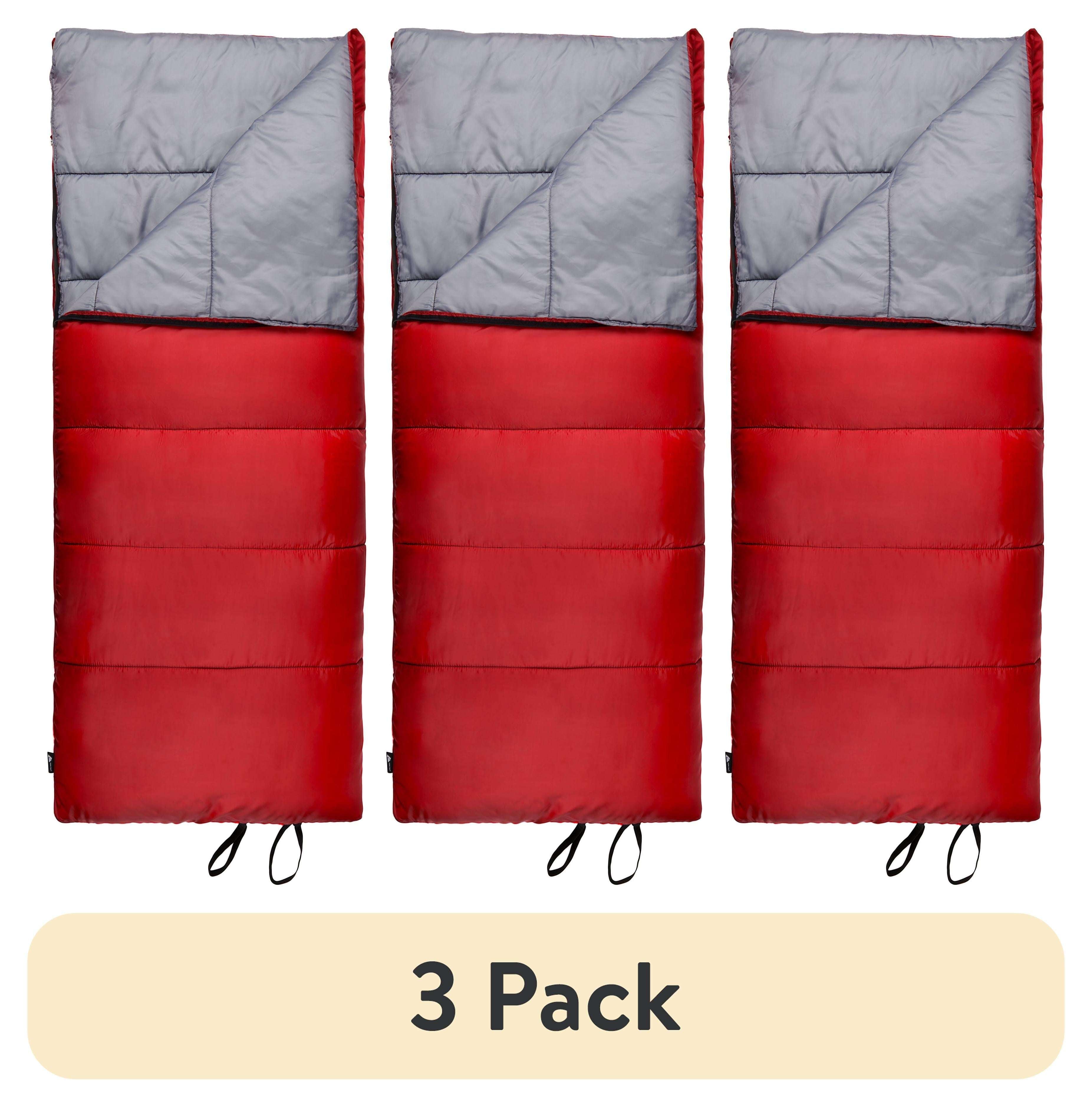 (3 pack) Ozark Trail 50 F Rectangular Sleeping Bag