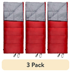 (3 pack) Ozark Trail 50 F Rectangular Sleeping Bag