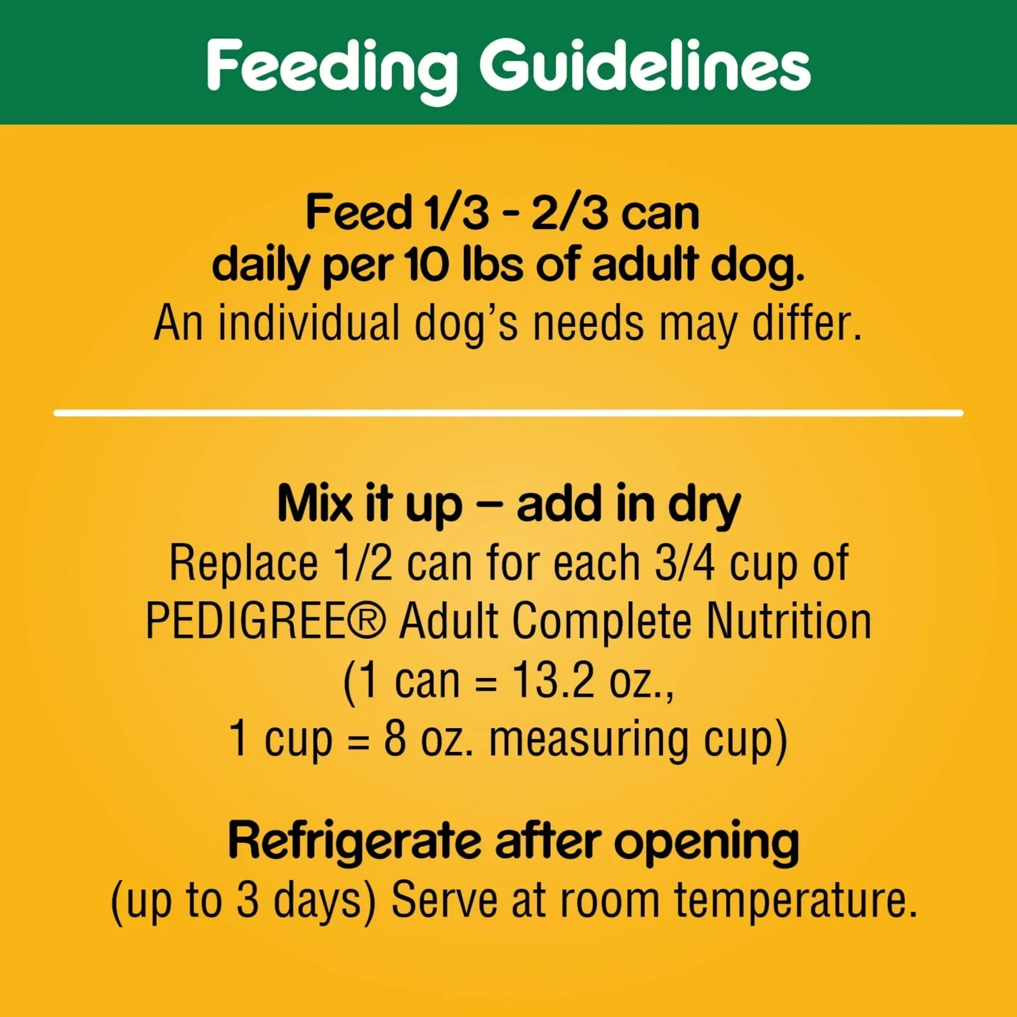(3 pack) Pedigree Chopped Ground Dinner Turkey & Bacon Flavor Adult Soft Wet Dog Food, (12) 13.2 oz Cans