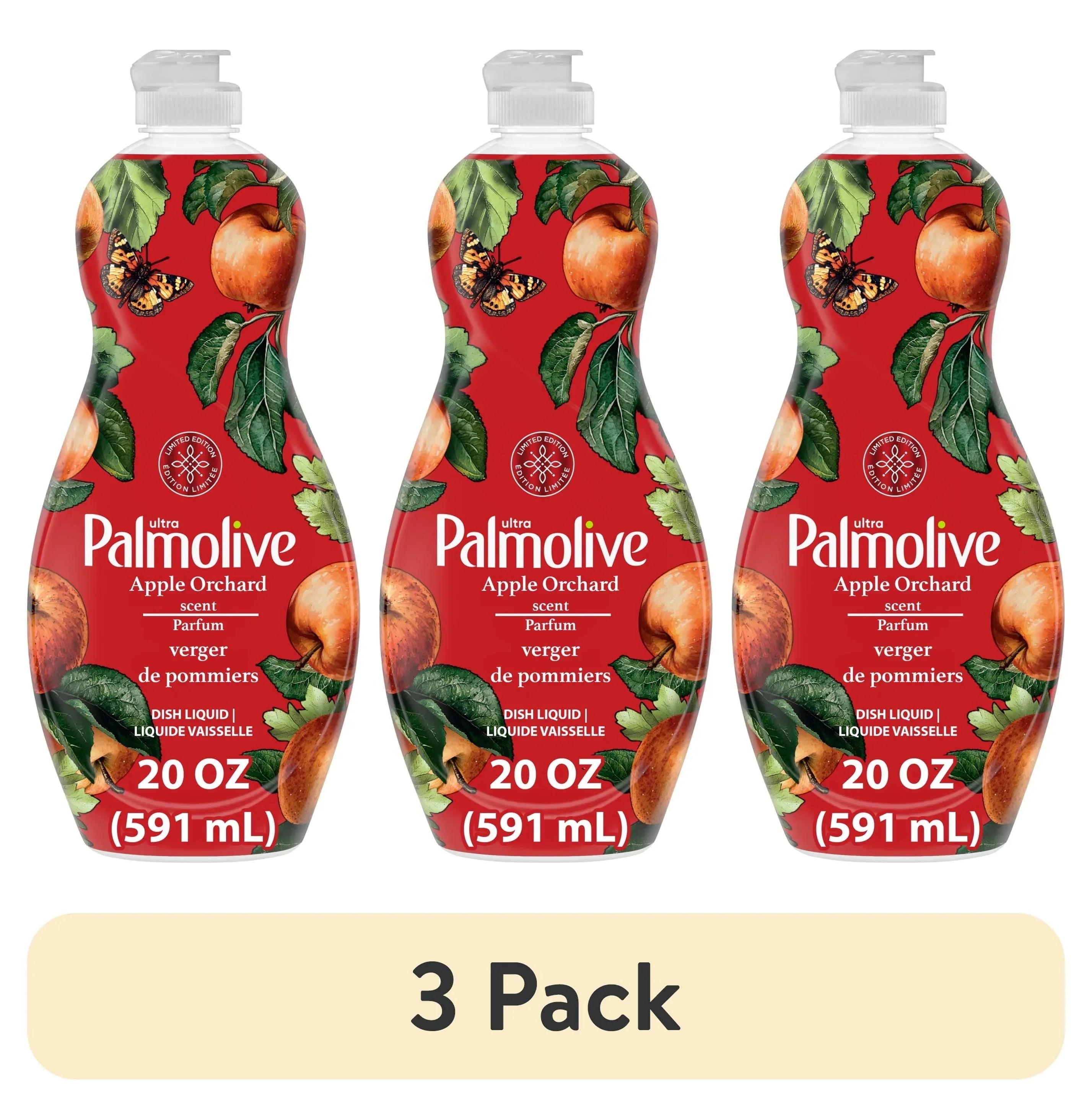 Palmolive Ultra Strength Liquid Dish Soap, Limited Edition, Apple Orchard Scent, 20 fl oz Bottle