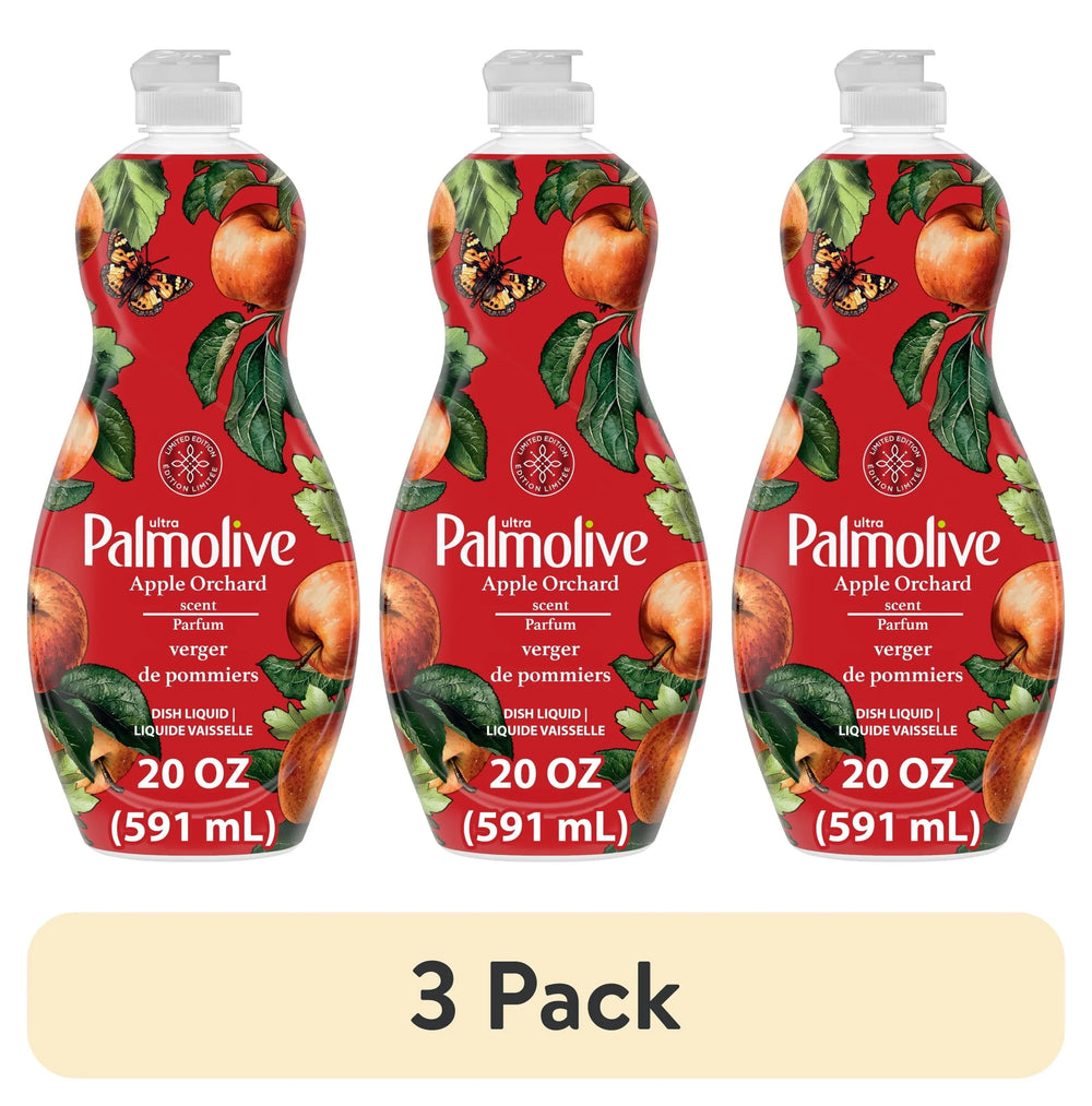 Palmolive Ultra Strength Liquid Dish Soap, Limited Edition, Apple Orchard Scent, 20 fl oz Bottle - USA MEGA SHOP