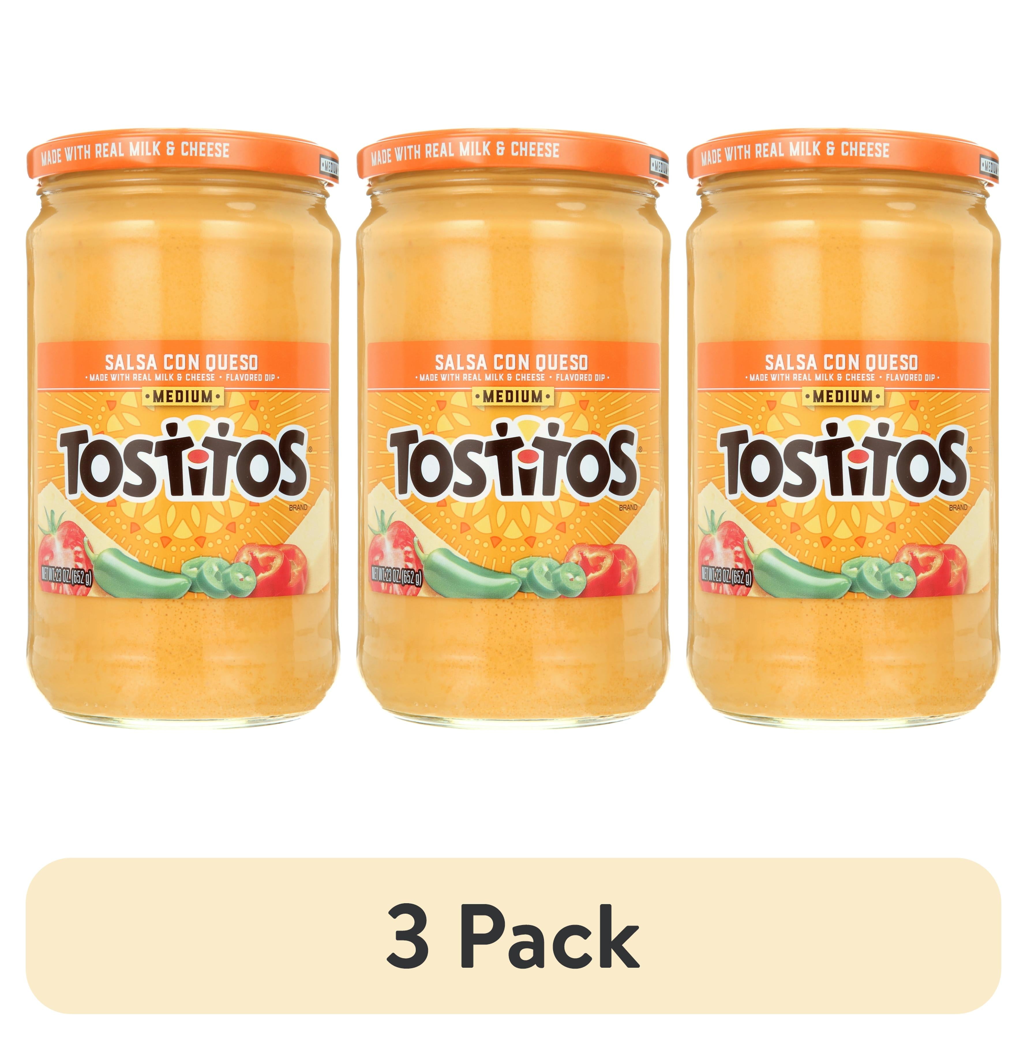 Tostitos Brand Dips & Salsas Medium Salsa Con Queso, 23 Ounce Jar
