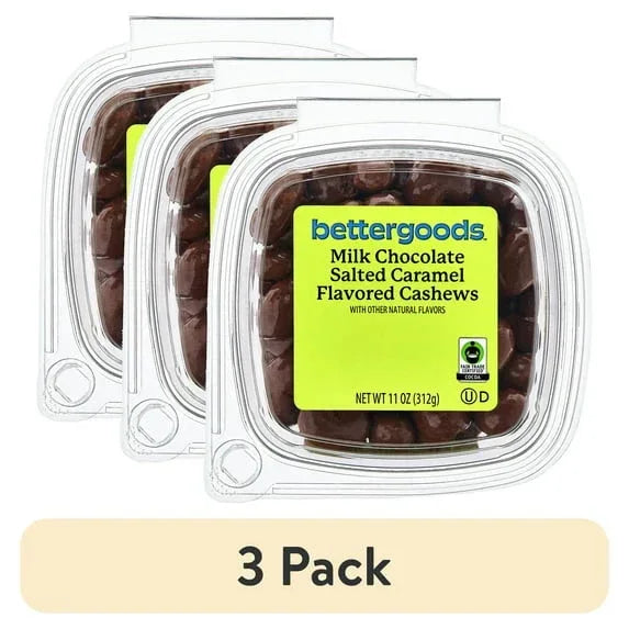 bettergoods Milk Chocolate Salted Caramel Flavored Cashews, 11 oz