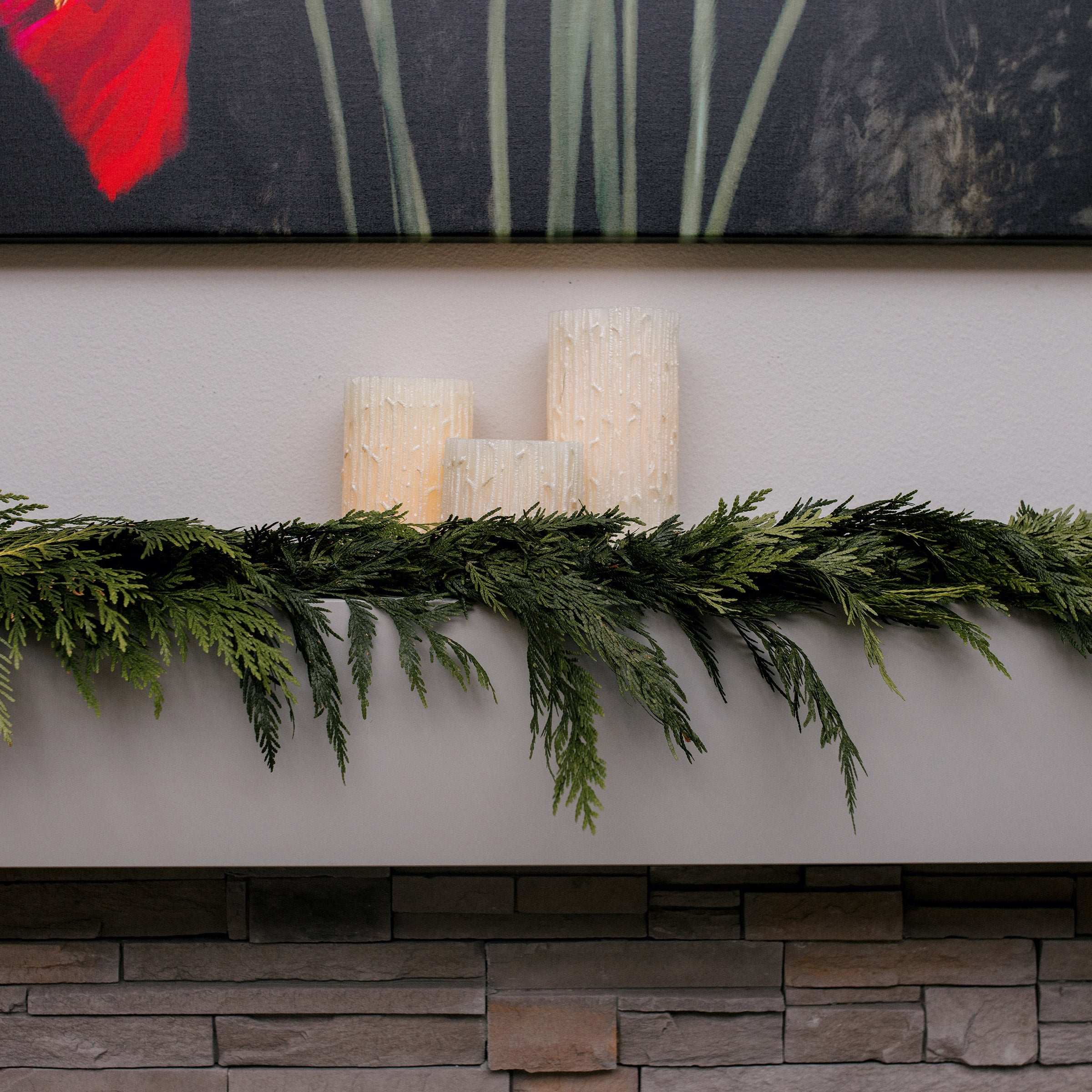 30‚Äô Fresh Western Red Cedar Garland