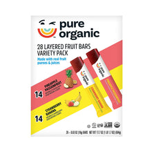 Pure Organic Layered Fruit Bars Variety Pack, 28 pk.