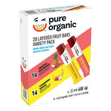 Pure Organic Layered Fruit Bars Variety Pack, 28 pk.