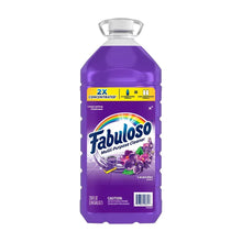 Fabuloso 2X concentrated multi-purpose cleaner bottle, lavender purple, with handle cap
