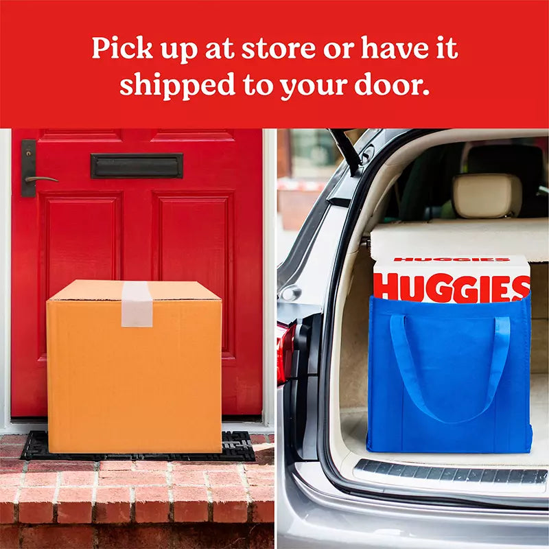 Huggies Nourish Scented Push Button Pack Baby Wipes, 10 pk.