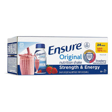 Ensure Original Strawberry Nutrition Shake, 9g Protein, 24 pk./8 fl. oz.