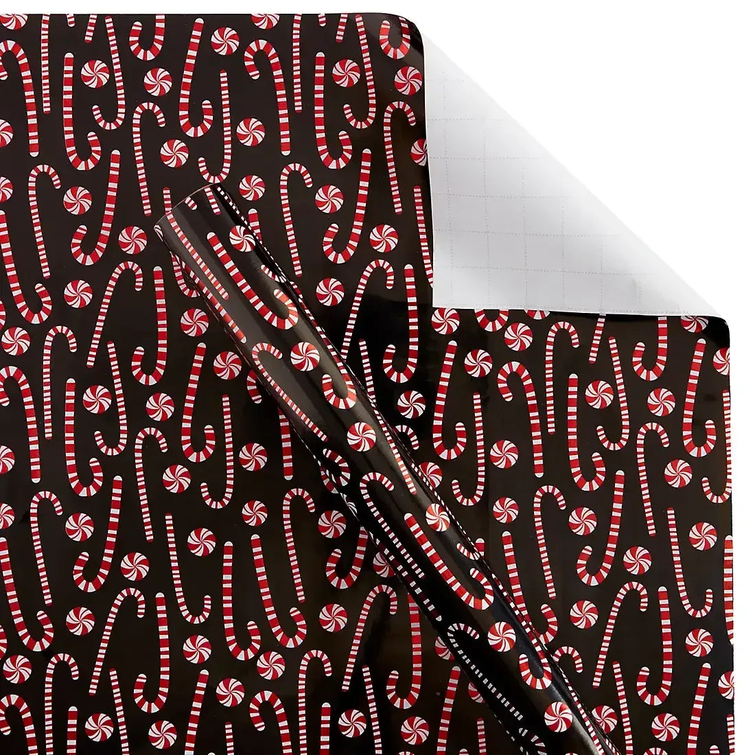 Berkley Jensen 3 Roll 150 sq. ft. Wrapping Paper, Black - USA MEGA SHOP