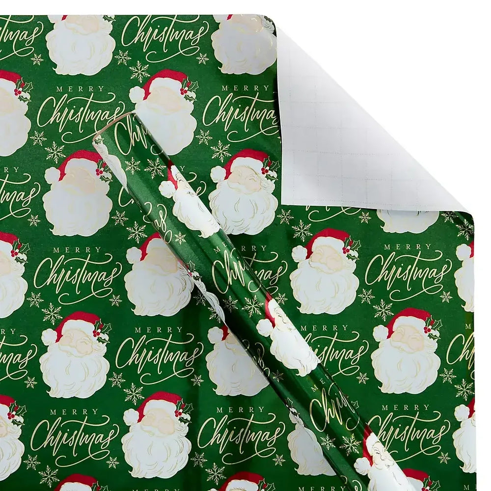 Berkley Jensen 3 Roll 150 sq. ft. Wrapping Paper, Black - USA MEGA SHOP