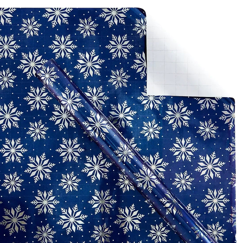 Berkley Jensen 3 Roll 150 sq. ft. Wrapping Paper, Winter - USA MEGA SHOP