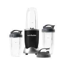 Nutribullet personal blender bundle with two cups and empty jar, black base