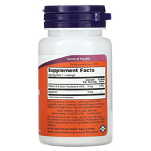 Melatonin lozenges bottle back label with Supplement Facts and serving information