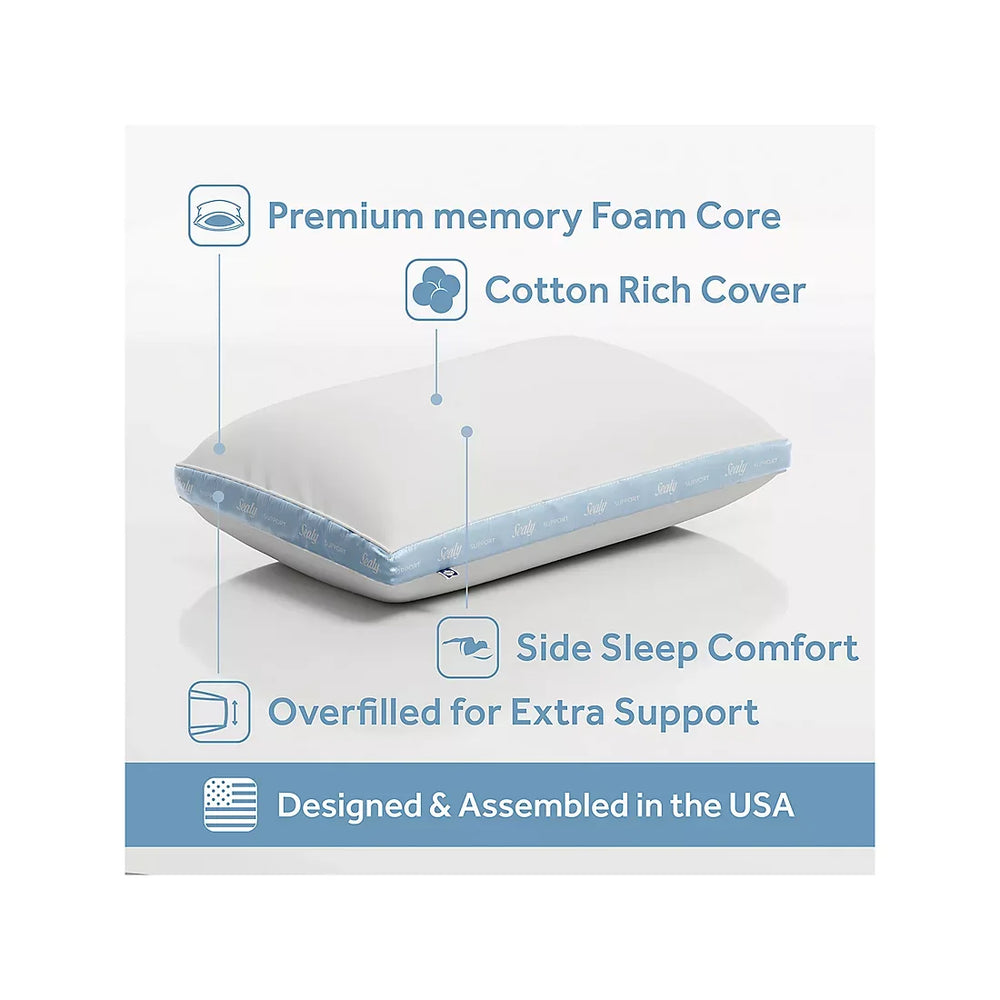 Sealy Standard/Queen Extra Firm Pillow, 2 pk. - USA MEGA SHOP
