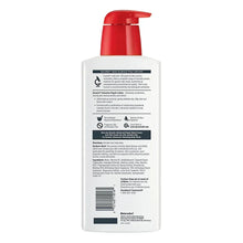 Eucerin Intensive Repair body lotion bottle with red pump, back label view