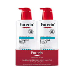 Eucerin Intensive Repair Body Lotion Fragrance-Free Body Moisturizer, 2 pk./16.9 fl. oz. - USA MEGA SHOP