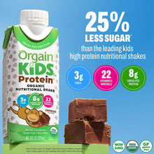 Orgain Organic Kids Nutritional Dairy Protein Shakes, Chocolate, 18 pk./8 fl. oz.