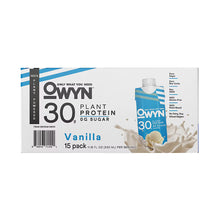 OWYN 30 Gram Vanilla Plant Protein Shake, 30g Protein, 15 ct./11.15 oz.