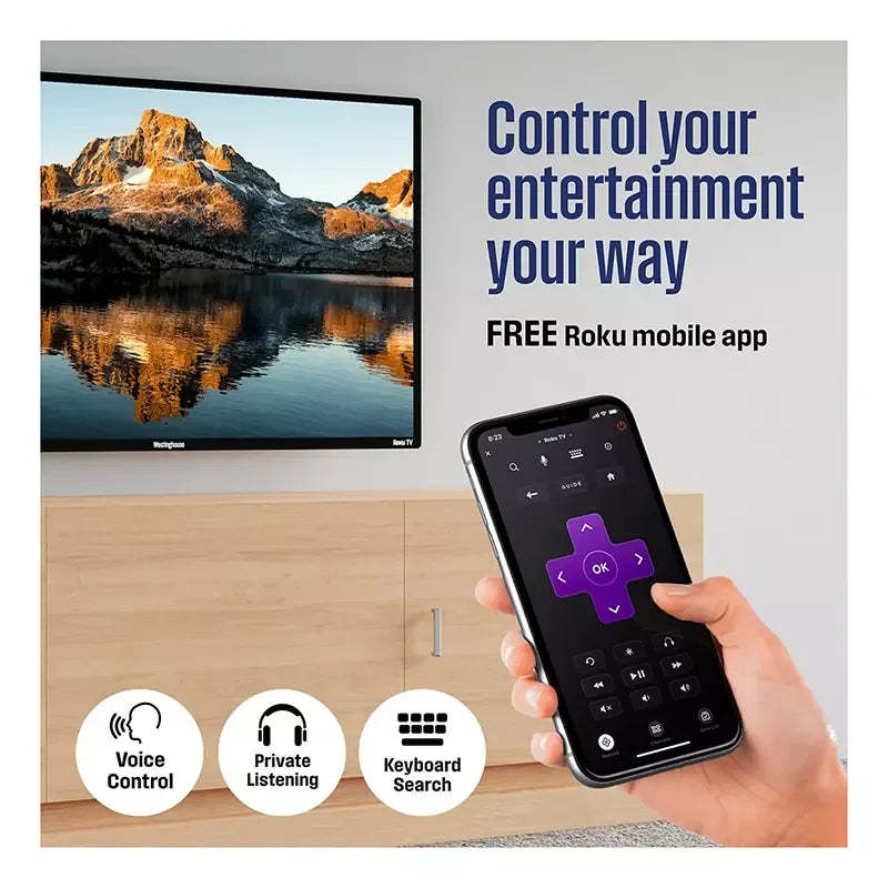 Westinghouse 24" Roku TV with 3-Year Coverage - USA MEGA SHOP