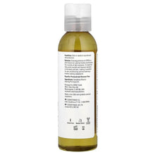 Evening primrose oil bottle back label with ingredient and directions text