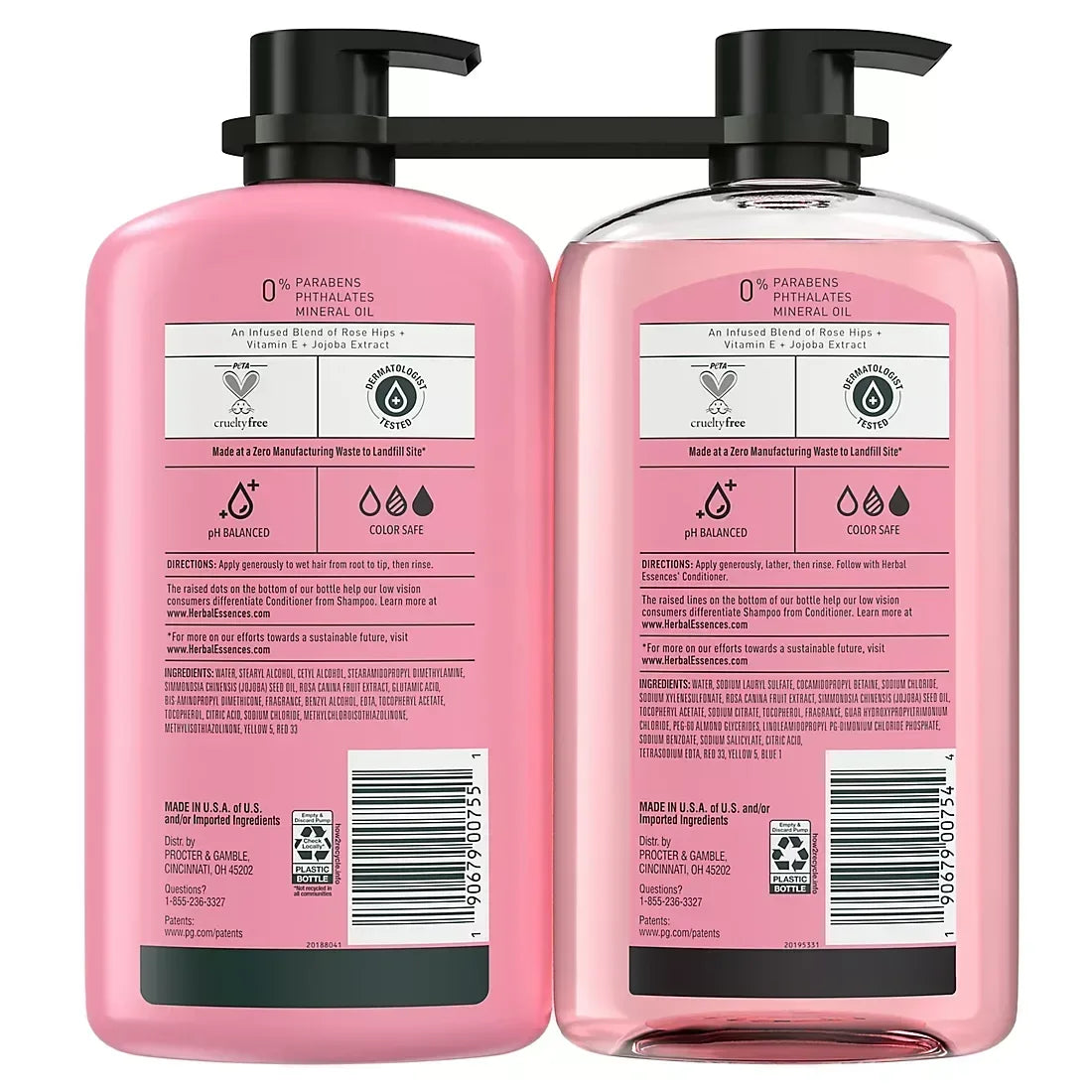 Herbal Essences Smooth Collection Shampoo and Conditioner Bundle, 2 pk./33.8 oz.