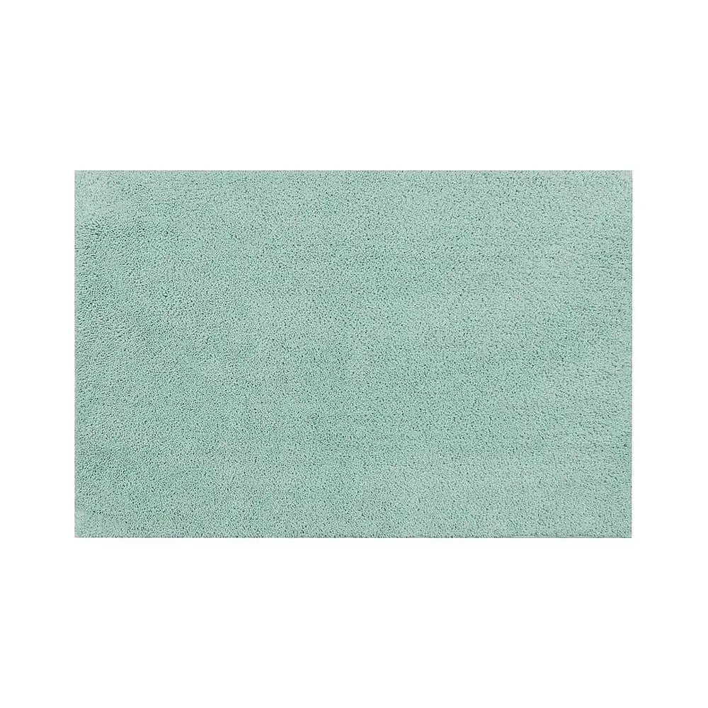 Berkley Jensen Plush Micro Polyester Bath Rug - White