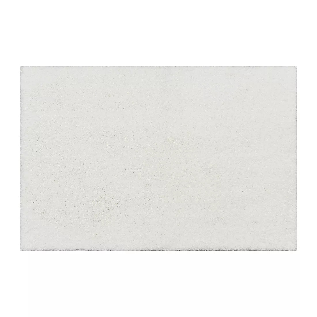 Berkley Jensen Plush Micro Polyester Bath Rug - White