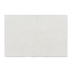 Berkley Jensen Plush Micro Polyester Bath Rug - White