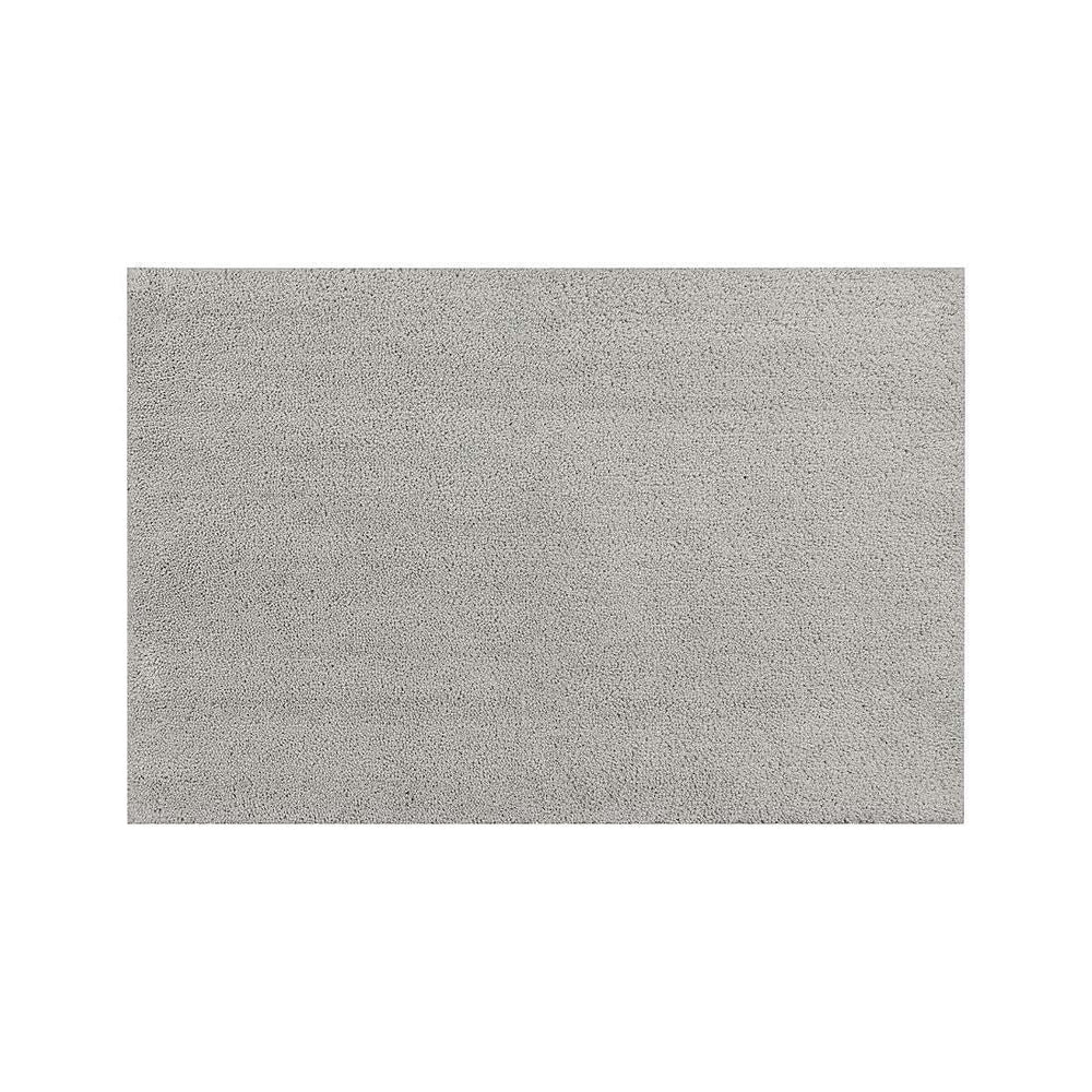 Berkley Jensen Plush Micro Polyester Bath Rug - White