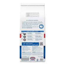 Charcoal briquettes pack back panel with directions and safety information labels
