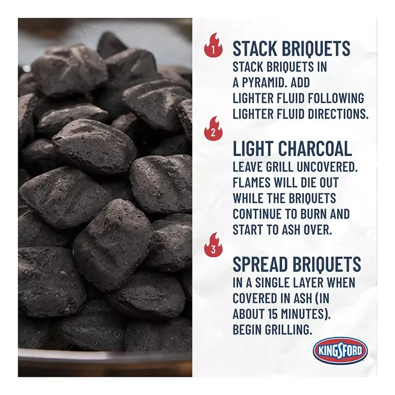 Kingsford Original Charcoal Briquettes, 20 lbs. each/Pack of 2 - USA MEGA SHOP
