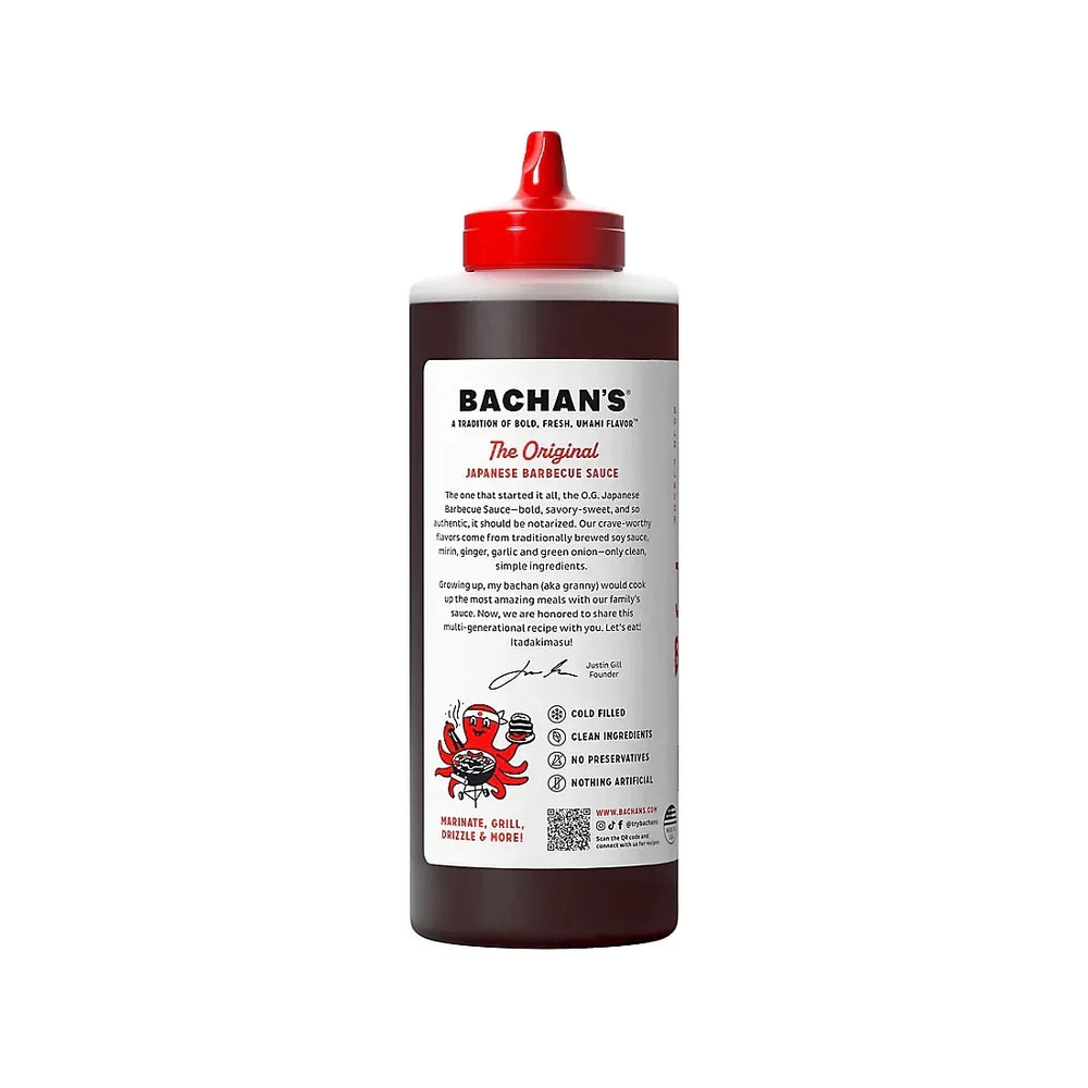 Bachan's The Original Japanese BBQ Sauce, Bold, Fresh, Umami Flavor, Bottle, 26 oz. - USA MEGA SHOP