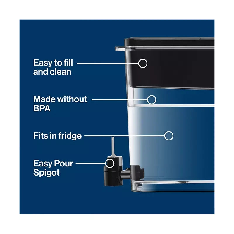 Brita UltraMax Elite Filtered Water Dispenser, 27-Cup - USA MEGA SHOP