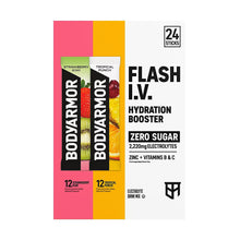 BODYARMOR Flash I.V. Variety Pack Electrolyte Powder Hydration Boosters, 24 pk./0.26 oz.