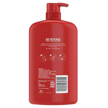 Old Spice Swagger body wash back label on red bottle with barcode