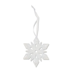 Red & White Snowflakes Mini Christmas Ornaments, 4 Count, by Holiday Time - USA MEGA SHOP