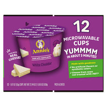 Annie's White Cheddar Microwave Mac And Cheese Cup, 12 pk./2 oz.