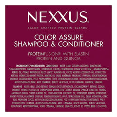 Nexxus Color Assure Shampoo and Conditioner Enhances Color Vibrancy for Up to 40 Washes, 2 ct./32 oz.