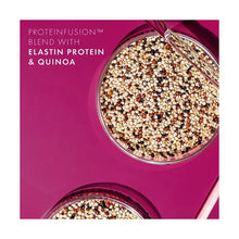 Quinoa protein blend in metal scoop