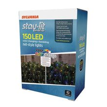 Sylvania Staylit 150-count LED net light set in retail packaging
