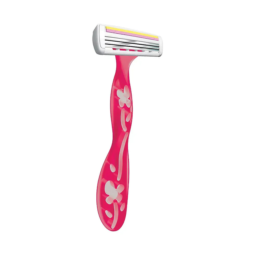 BIC Soleil Simply Smooth Disposable Razor, 3 Blade Womens Razors, 16 ct. - USA MEGA SHOP
