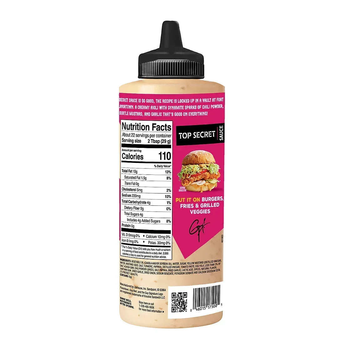 Guy Fieri's Flavortown Top Secret Sauce, 22.5 oz.