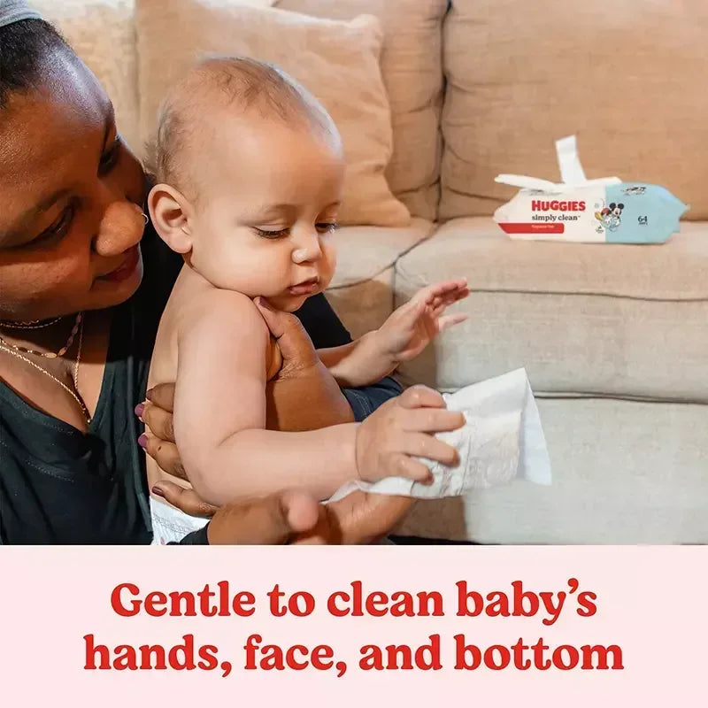 Huggies Simply Clean Baby Wipes - Unscented, 18 pk./1152 ct.